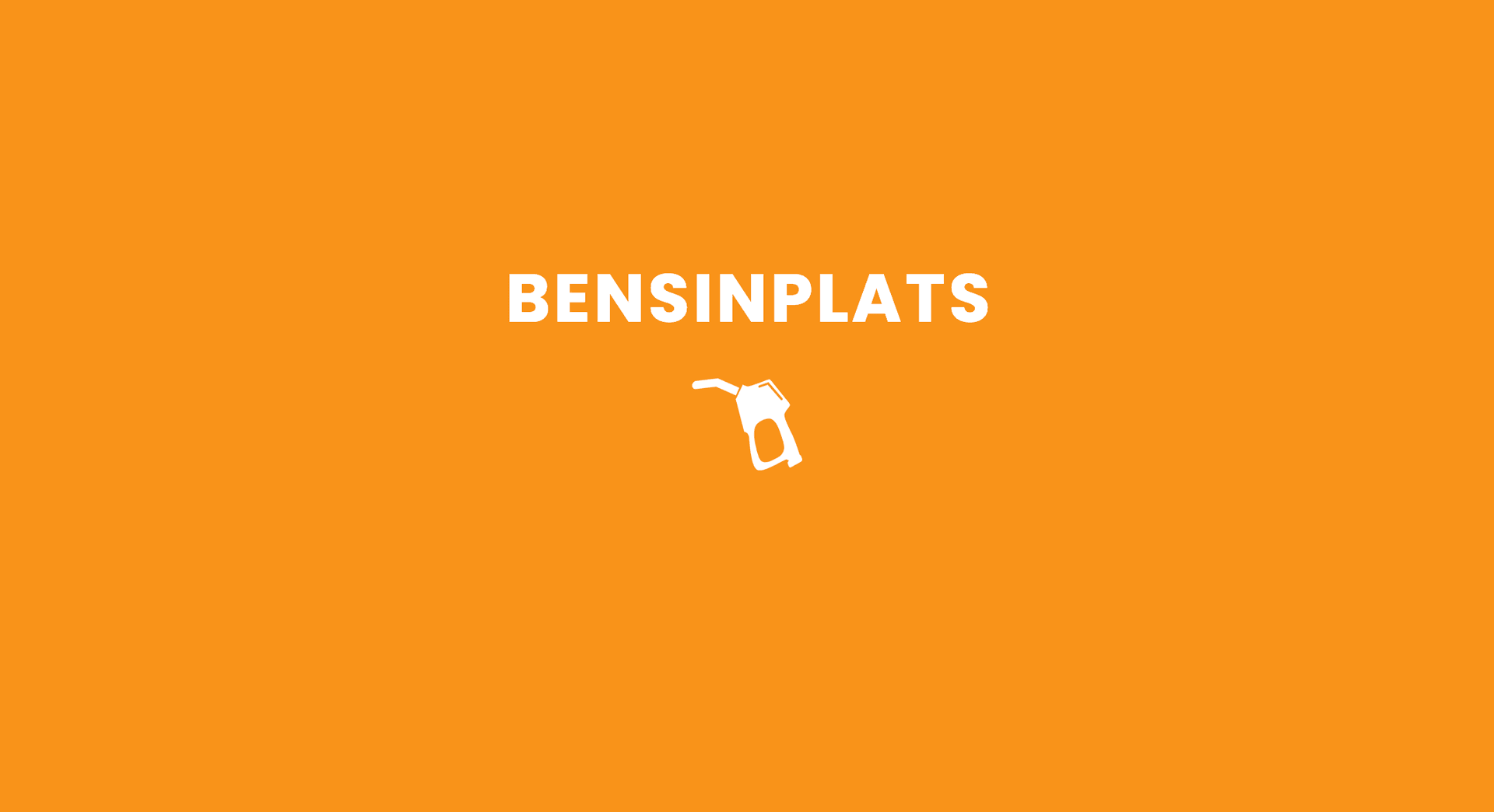 Bensinplats